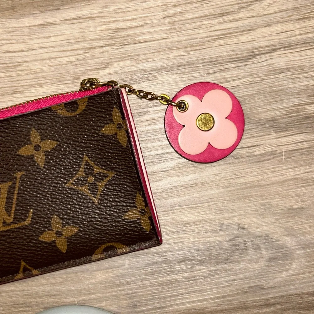 Louis Vuitton‎ Monogram Porte Carte Zip Coin Case Card Wallet